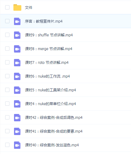 翼狐网 走进Nuke大世界《Nuke从入门到入职》