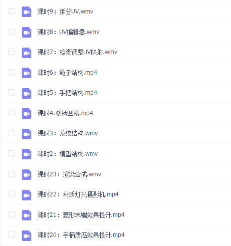游戏美术道具——《魔兽世界匕首》手绘贴图全流程讲解