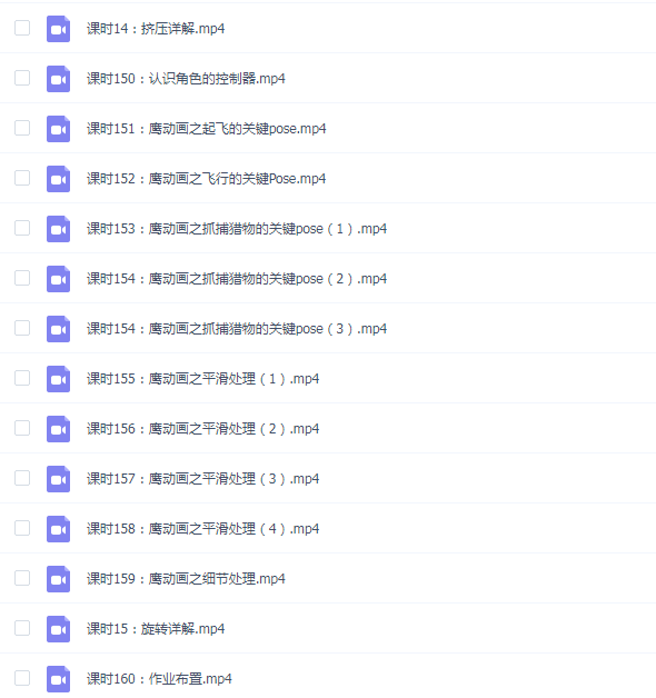 C4D角色与动物-绑定师&手K动画师研习实战【百名动画师培养计划】